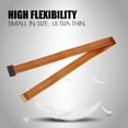 thumbnail image 1 of Ribbon Cable, Ultra-Thin Small Size 11.8 X 0.6 X 0.008In Yellow Flat Cable,  Performance For Outdoor Camera, 1 of 8