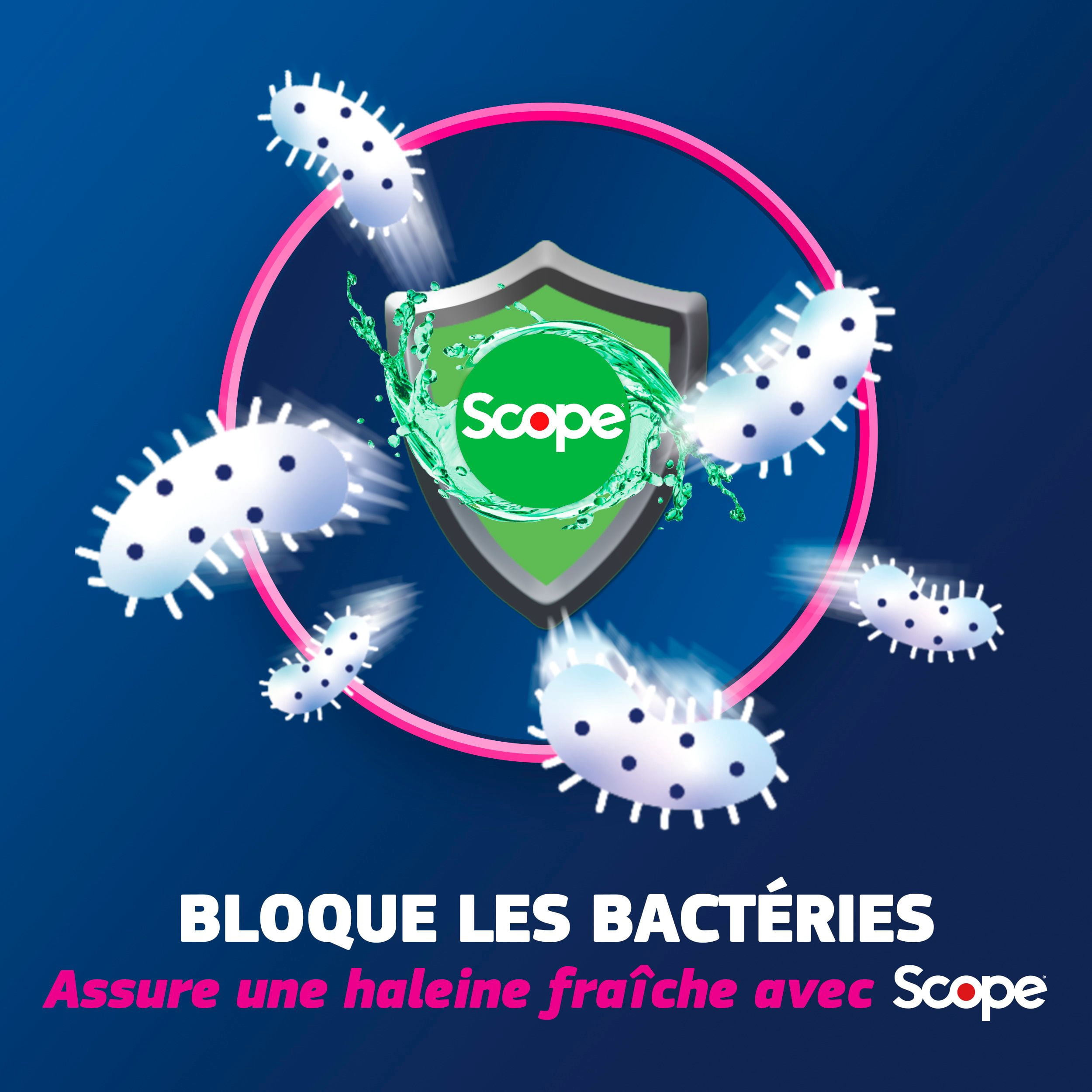 Adhésif pour prothèses Plus à saveur de Scope, 57 g