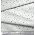 thumbnail image 2 of Soimoi Georgette Viscose Fabric Triangle Shirting Printed Craft Fabric by The Yard 42 Inch Wide, 2 of 3