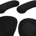 thumbnail image 4 of Maoww Housse Extensible pour Chaise de Bureau Chaise d'Étude Chaise de Jeu Fauteuil Noir, 4 of 9