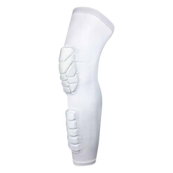WWXYG Genouillère Rembourrée Manchon de Compression pour Jambe Protège-Cuisse Équipement de Protection Sportif Attelle Soutien pour Football Basketball Volleyball Softball