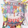 thumbnail image 3 of Amdohai Birthday 3D Pop Up Greeting Card with Envelope Happy Anniversary Gift, 3 of 7