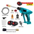 thumbnail image 2 of 30BAR Cordless High Pressure Cleaner Washer Spray Water Gun Car Wash Pressure Water Cleaning Machine For 18V Battery, 2 of 7
