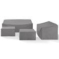 thumbnail image 4 of Crosley Marques MO75012-GY Ensemble de Housses pour Sectionnel 4 Pcs, Gris, 4 of 9