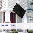thumbnail image 2 of ANLEY Fly Breeze 3x5 Foot Solid Black Flag - Plain Black Flags Polyester, 2 of 6