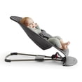 thumbnail image 4 of BabyBjorn Bouncer Bliss, Tissé, Courtepointe Classique, Anthracite, 4 of 5