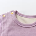 thumbnail image 4 of Amzcrzy Kid Rompers Male and Female Babies Bodysuit Keep Warm Button Solid Jumpsuit Baby Girl Clothes Baby Girl Newborn Essentials Newborn Girl Clothes Baby Girl Onesies Infant Girl Clothes, 4 of 7