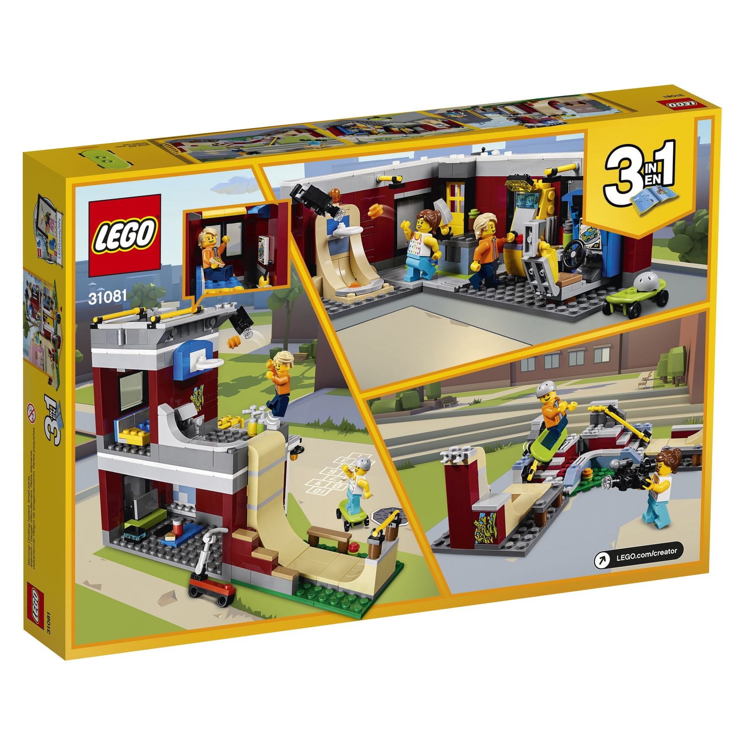 LEGO Creator - La cabane de skate modulable (31081)