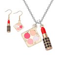 thumbnail image 4 of Boucles d'Oreilles 1Set Lady Collier Élégant Cosmétiques Forme Bijoux Accessoires de Costume, 4 of 8