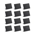 thumbnail image 1 of Panneaux Miniatures Petits Tableau Noir Style Vintage Rustique Portes Panneau 10x7.5cm 12 Pcs, 1 of 9