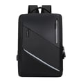thumbnail image 1 of Qocolhg Travel Laptop Backpack, Business Anti Theft Slim Sturdy Laptops Backpack with USB Charging Port, Water Resistant College School Computer Bag Gift for Men & Women Fits 15.6 Inch Notebook, 1 of 6