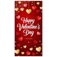 thumbnail image 1 of Valentine's Day Party Decoration Banner Heart Design Backdrop Event Photo Props Love Celebration Romance Gift Box Background, 1 of 4