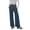 Blue, variant on Ohufall Womens Sweatpants Drawstring Elastic Low Waist Pants Straight Leg Low Rise Sweatpants Pants Jogger Sweatpants with Pockets