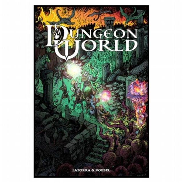 Burning Wheel Jeux BWHDW100 Dungeon World-Jeu d'Aventure Fantastique