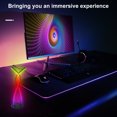 thumbnail image 3 of Smart Bedroom Bedside Lamp Tabletop Desk Lamp with APP and Remote Control Versatile Lighting Solution for Home and Office, 3 of 9