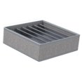 thumbnail image 4 of Luzkey Underwear Socks Storage Box Cabinet Closet Organizer Bathroom Washable Dividers Multifunction Storage Bin Container for Socks Light Gray 7 Grid, 4 of 8