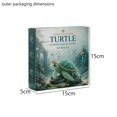thumbnail image 4 of DIY Marine Animal Bead Craft Kit – Turtle Octopus Dragon Phoenix Angelfish 3D Model, No Glue Family Activity, Compact Desk Decor, 4 of 8