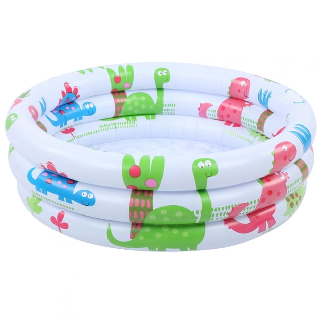 With Eco-friendly PVC Material Waterproof Children Dinosaur Mini Pool, Wear-Resistant Little Pump Pool, Training For Babies Kids