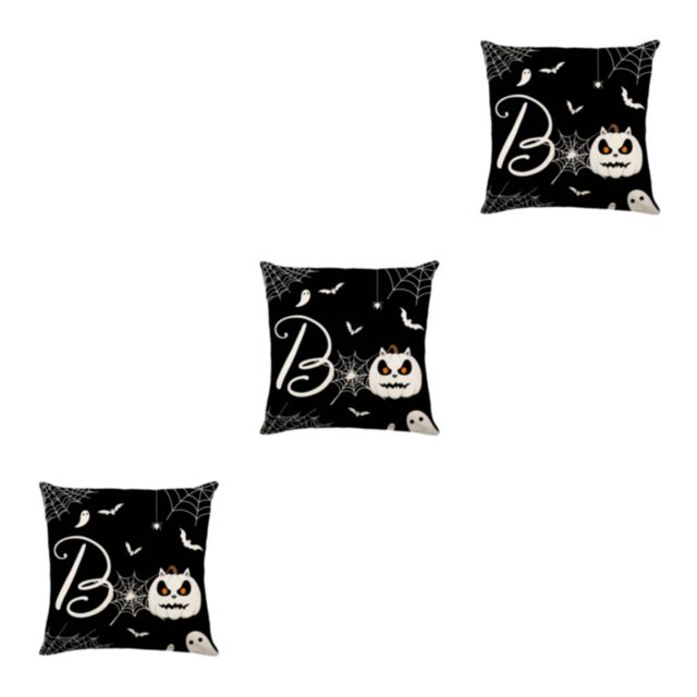 Redempat Breathable And Wrinkle-resistant Halloween Throw Pillow Covers For Spooky Style JYM328-3 3Set