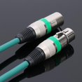 thumbnail image 4 of Câble DJ de Scène DMX Coloré 5,9 Pi XLR 3 Broches Mâle vers Femelle, 4 of 9