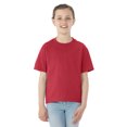 thumbnail image 1 of Jerzees Youth DRI-POWER Active Short Sleeve Crew T-Shirt, S, True Red, 1 of 2