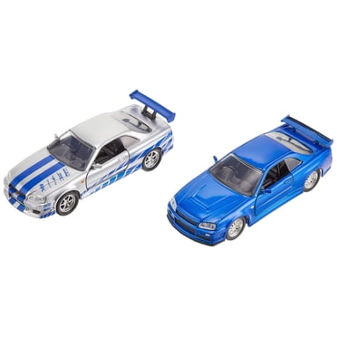 Brian's Nissan Skyline 2 Pack Fast &amp; Furious Jada Diecast 1/32