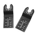 thumbnail image 1 of Universal Wood Oscillating Multitool Saw Blades Quick Release Oscillating Tool Blades Fit Cable And More10 Pcs Black), 1 of 5