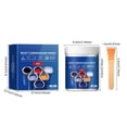 thumbnail image 3 of Peinture Convertisseur de Rouille Résistante aux Intempéries pour Métal à Base d'Eau, Peinture Anti-Rouille, Peinture pour Métal, Sans Rouille, Peinture de Conversion de Rouille, Couleur Acier, Rénovations de Tuiles, 300 g, 3 of 4