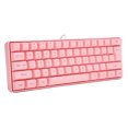 thumbnail image 1 of USB Keyboard, 61 Keys Cool RGB Lighting Backlight RGB Backlit Keyboard Mechanical USB  For Laptop For Desktop, 1 of 8