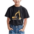 thumbnail image 1 of WRKEKC T-Shirts d'Été pour Garçons, T-Shirts Décontractés pour Garçons, T-Shirts Polyvalents Décontractés à Manches Courtes pour Enfants avec Motif Imprimé et Col Rond, 1 of 6