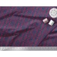 thumbnail image 2 of Soimoi Poly Georgette Fabric Damask Ethnic Fabric Prints by Yard 52 Inch Wide, 2 of 3