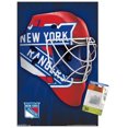 thumbnail image 1 of NHL New York Rangers - Mask 16 Wall Poster, 22.375" x 34", 1 of 4