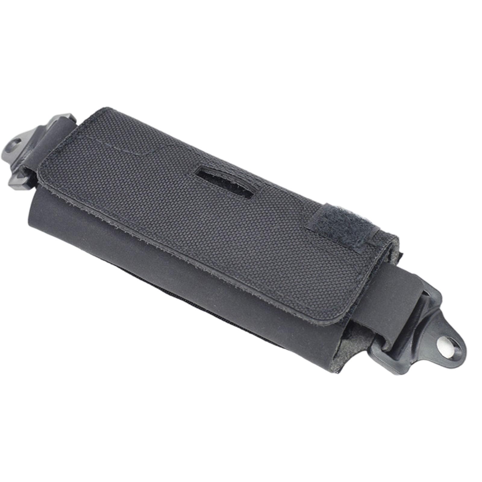 Counterweight Pouch Balancing Battery Case Pouch Bag Outdoor , Black, 11x5x2.5cm
