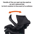 thumbnail image 4 of Baby Trend Sonar Compact Lightweight Stroller Travel System with EZ Lift Plus Infant Car Seat and Base (4-30lbs) - Overhead-Bin Friendly Frame w/One-Hand Fold and UPF 50+ Canopy - FAA Approved, 4 of 14