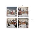 thumbnail image 2 of Canvas Wall Art Village - Set of 4, 2 of 4