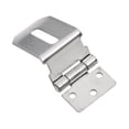 thumbnail image 3 of Anti Theft Stainless Steel Door Lock Hasp Staple Padlock Clasp Shed Latch Tool, 3 of 9