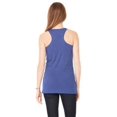 thumbnail image 2 of The Bella + Canvas Ladies Triblend Racerback Tank Top - NAVY TRIBLEND - 2XL, 2 of 3