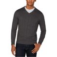 thumbnail image 1 of Club Room Chandail Texturé à Enfiler pour Hommes, Gris, XX-Grand, 1 of 3