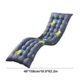 thumbnail image 3 of EGNMCR Throw Blanket Winter Chair Cushion Thickened Double Sided Lunch Break Folding Chair Cushion Chair Cushion Recliner Cushion Rocking Chair Cushion Straps Polyester Thickened Ottoman Cushion, 3 of 9