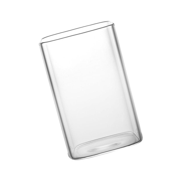 Highball Verres à Boire en Verre Carrés Boisson Chaude Froide Fête Cuisine Réutilisables 230 ml