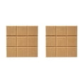 thumbnail image 4 of Thinsony Cork Board Tiles 12 x 12 Message Home Board Board School yellow 12 Inch x 12 Inch 2Set, 4 of 6
