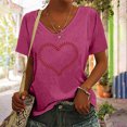 thumbnail image 2 of Birdeem T-Shirt Sans Manches à Col en V pour Femmes, Mode Décontractée, Imprimé, Chandail, 2 of 5