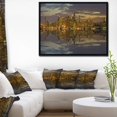 thumbnail image 5 of Design Art San Francisco at Sunset Panorama Framed Canvas Art Print, 5 of 5