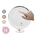 thumbnail image 1 of Touch Screen Makeup Mirror 10X Magnifying Flexible Mirror Brightness Adjustable Rechargeable 3lights LED Light Vanity Mirrors ,Widely Use, 1 of 7