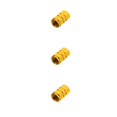 thumbnail image 2 of Youkk 4 Pieces Decorative Tire Caps Exquisite Tyre Part Modifying Accessory Golden 3Set, 2 of 6