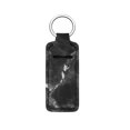 thumbnail image 1 of Lipstick Pouch Neoprene Keychain Organizer - Compact Makeup Holder with Metal Clip, Small Cosmetic Case for Lipstick, USB, Pills, Earbuds, 1 of 2