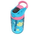 thumbnail image 2 of Contigo Kids Aubrey Straw Water Bottle, Leak-Proof, BPA-Free, Dishwasher Safe, Blue Raspberry Butterlies, 14 oz (414 mL), 2 of 7
