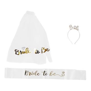 Ceinture de Fête de Bachelorette, Ceinture de Mariée Dorée avec Ceinture de Fête Nuptiale Ceinture de Mariée au Style Épuré