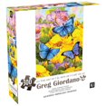 thumbnail image 1 of Greg Giordano 300 Piece Puzzle “Blue Butterflies”, 1 of 1