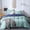 Turquoise Sea Green/Twilight Blue, variant on Reversible Soft Comforter Bedding Set